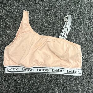 Bebe sports bra large